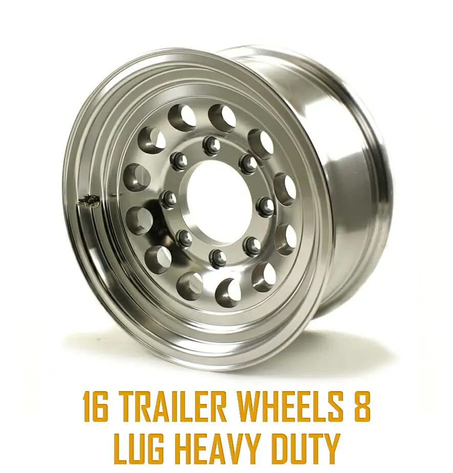 16 trailer wheels 8 lug heavy duty