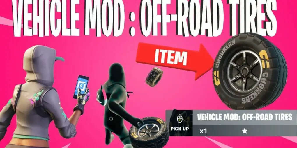 Fortnite Creative How to Get Tires