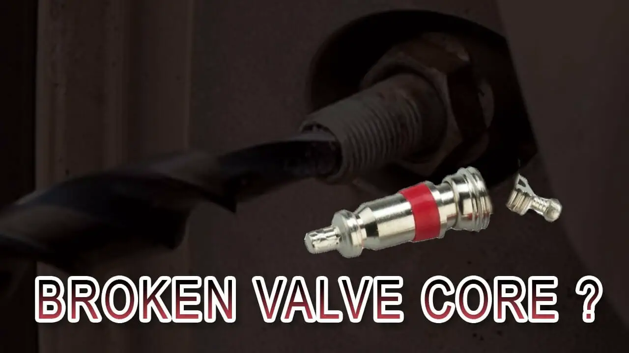 Remove Broken Valve Stem Core