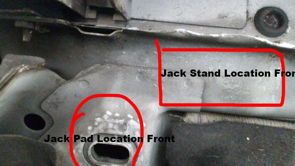 Where To Put Jack Stands On Ford Fusion