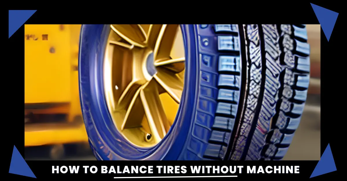 how to balance motorcycle tires without a machine