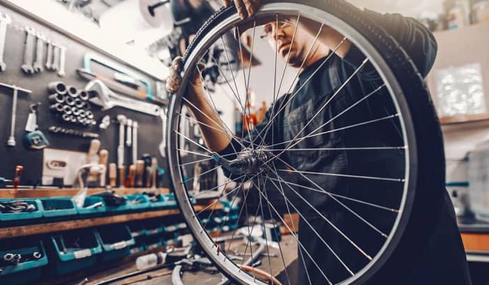 cost of replacing bicycle tires