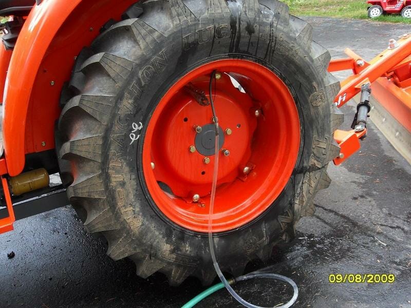 How To Fill Tractor Tires With Beet Juice