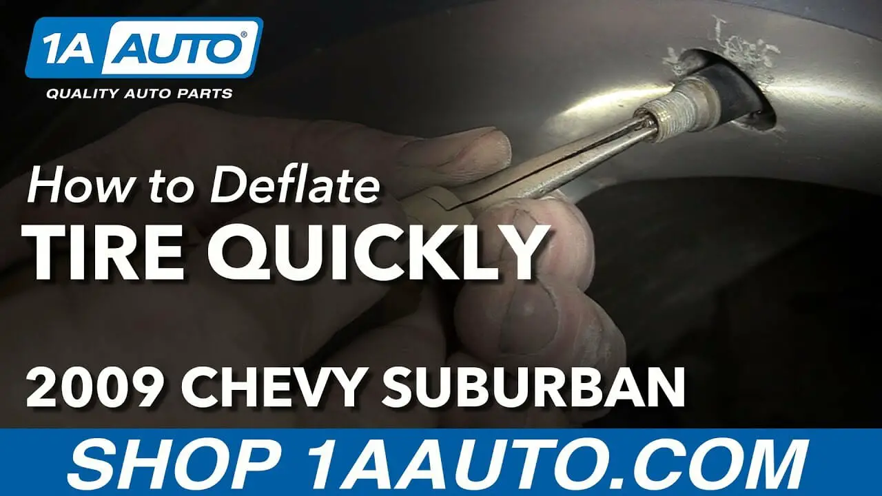 How To Deflate Car Tires