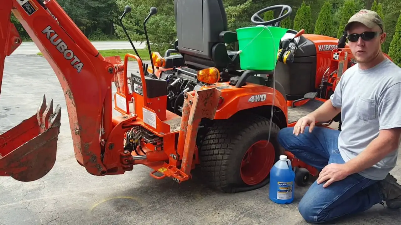 How To Fill Lawn Tractor Tires With Fluid