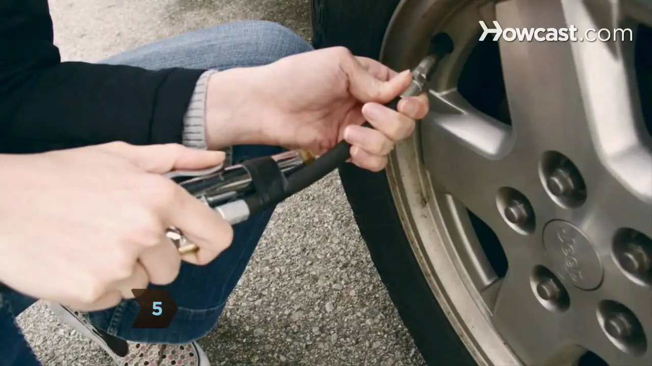 How to put air in tires